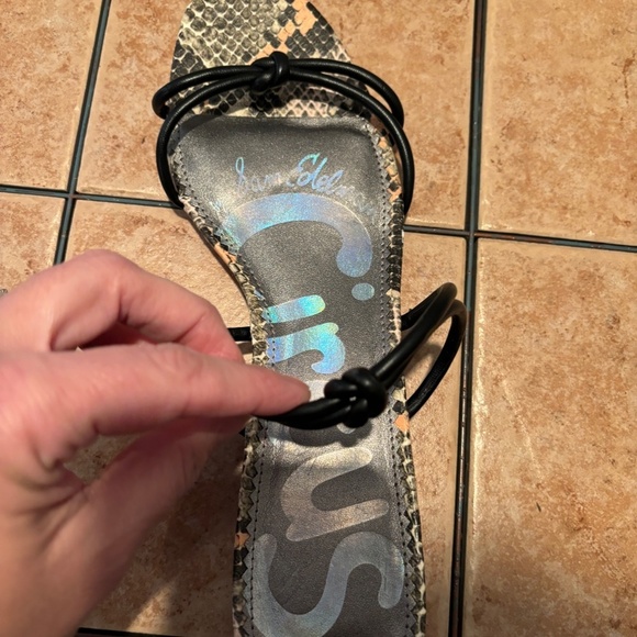 Circus by Sam Edelman Jay Block Heel Knotted Sandals Size 10 - Picture 6 of 10